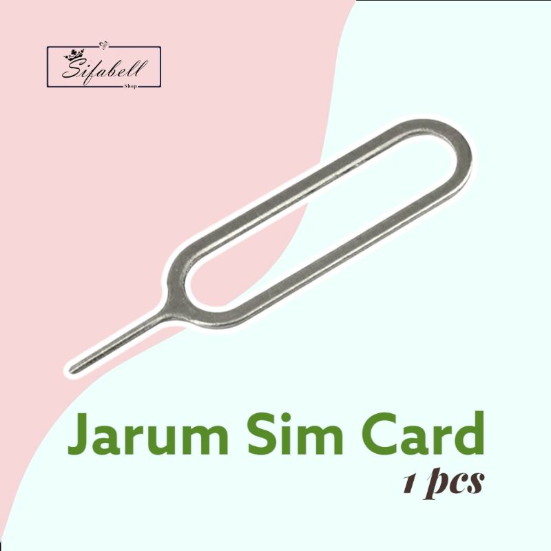 Jarum Sim Card Tusukan Kartu Sim Ejector Tusuk Lubang Kartu Sim Card Noosy