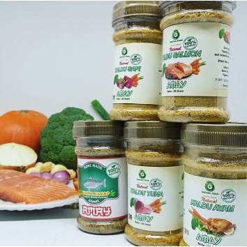 AMAY Kaldu MPASI Organik Ayam/ Sapi / Salmon / Tuna 85 gr HALAL 100% NATURAL