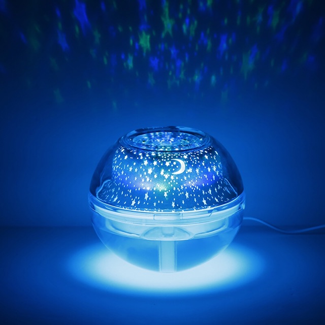 Taffware Air Humidifier Aromatherapy LED Night Projection Lamp 500ml