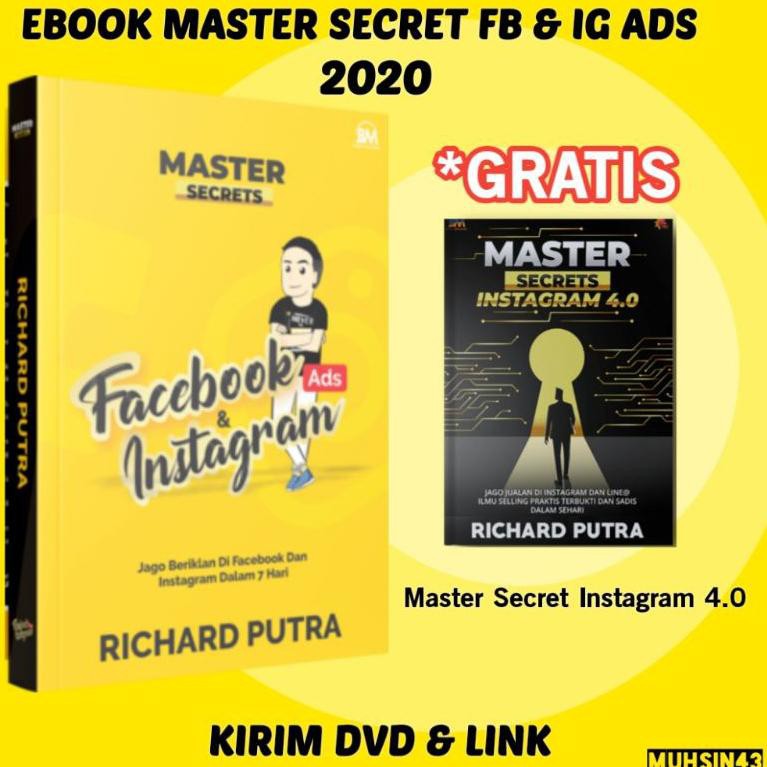 [KODE PRODUK Q4953Y] [DVD] master secret fb dan ig ads - Jago Facebook ads 2020