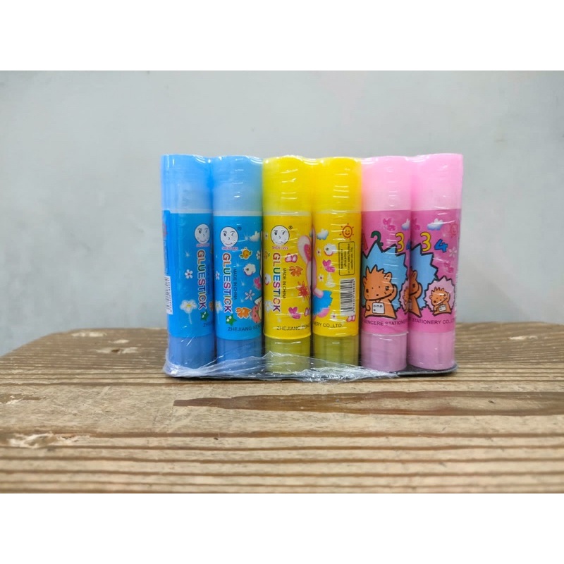 Lem Batang/Lem Stick/Lem Kertas Glue Stick Perekat 10gr