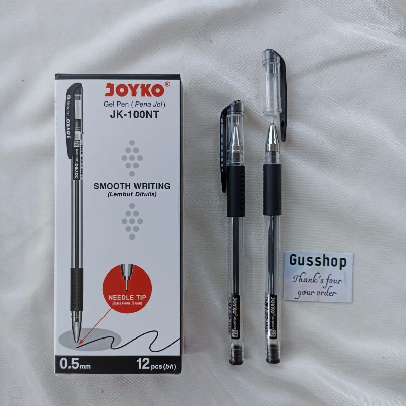 

PULPEN GEL JOYKO JK 100 1pack (isi 12pcs)