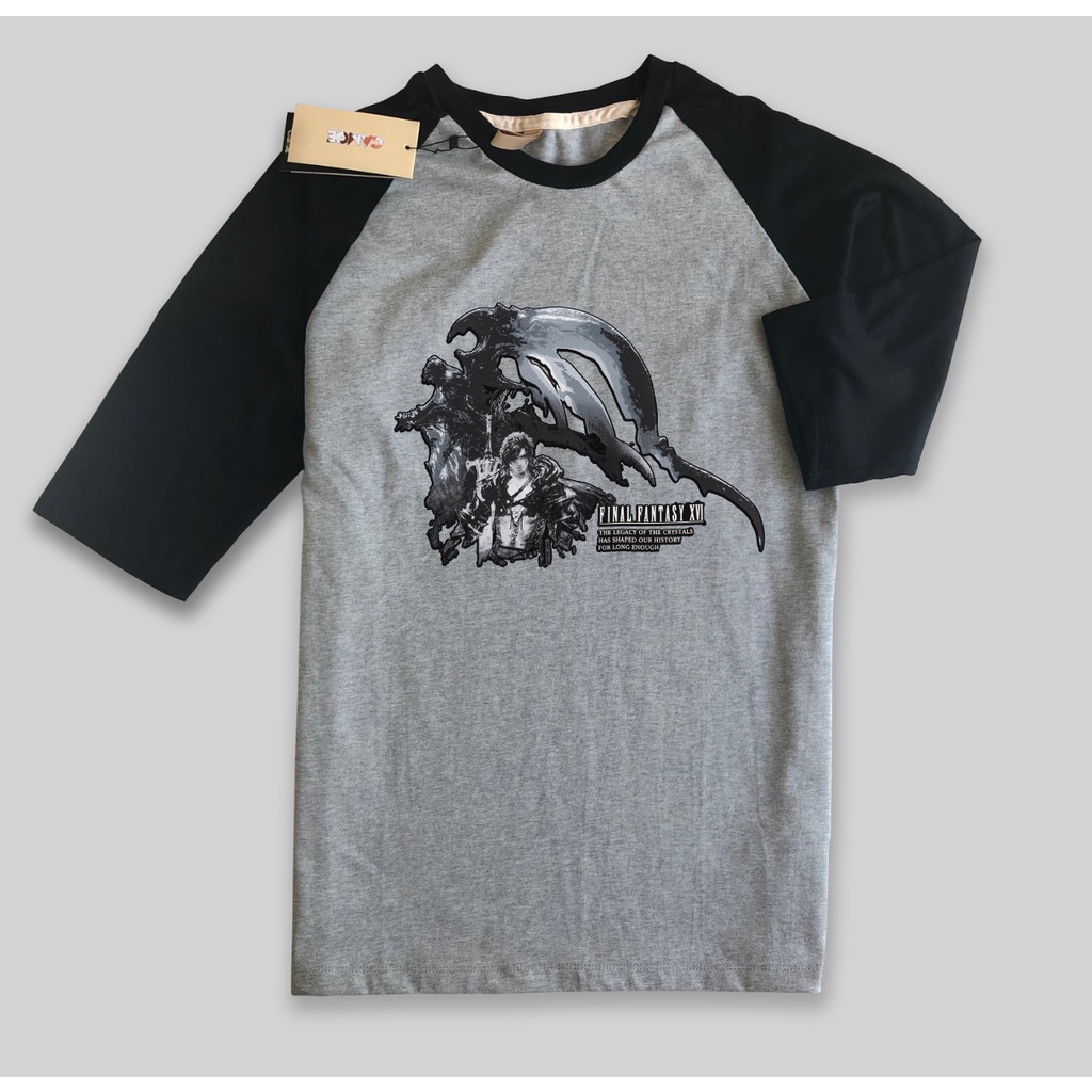 Kaos Raglan Final Fantasy XVI 35th Anniversary