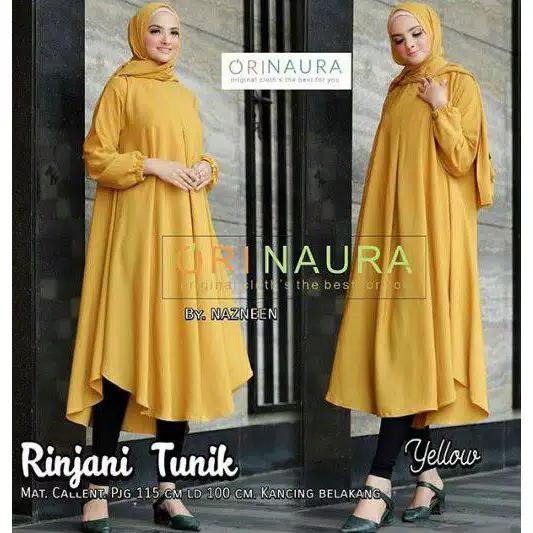 DISKON RINJANI TUNIK - FLOTTILICIOUS / TUNIK MURAH / TUNIK KEKINIAN / TUNIK BANDUNG / GROSIR BAJU ONLINE