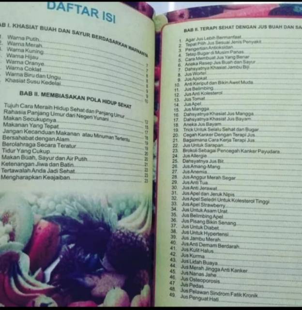 Cara Sehat Alami dengan Terapi Jus Buah dan SayurPENULIS : Y.S.WALUYAJATIKertas: HVS Full Color-1
