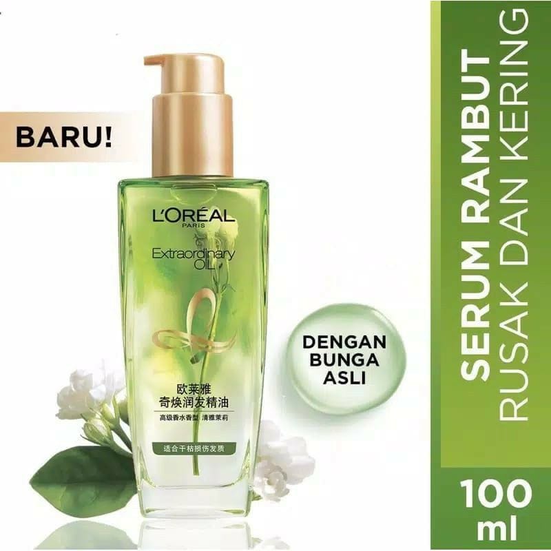 LOREAL ELSEVE EXTRAORDINARY OIL 100ML HAIR SERUM RAMBUT PERAWATAN