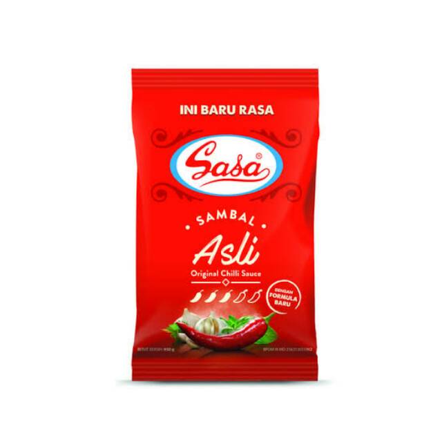 

Sambal asli sasa sachet isi 24