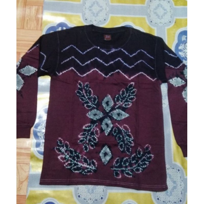 BAJU KAOS SASIRANGAN KHAS BANJARMASIN KALIMANTAN SELATAN ASLI BUATAN TANGAN