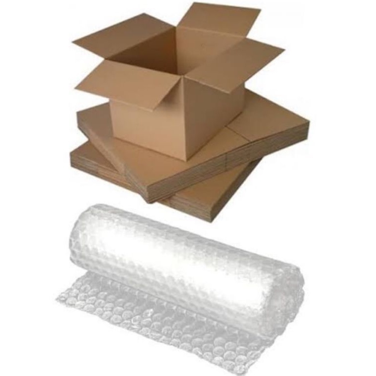 

Kardus dan Bubble Wrap Untuk Pesanan Barang