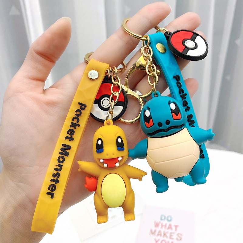 Gantungan Kunci Desain anime Pokemon Untuk Hadiah Ulang Tahun Anak