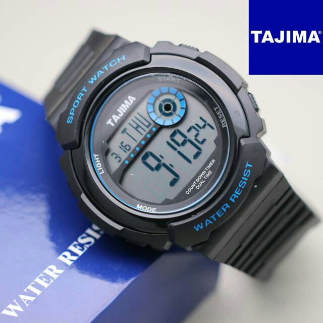 Jam Tangan Tajima Digital Rubber