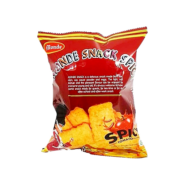 

MONDE SNACK SPICY TOMATO 50 GR