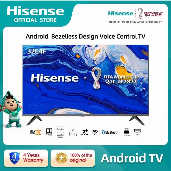 Smart TV Android HISENSE 32inch Garansi Resmi