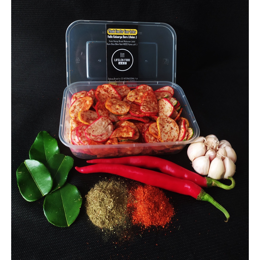 

Promo Lifelen Kerupuk Seblak Box 120 Gram Renyah Lezat Bumbu Jeruk Racikan Sendiri