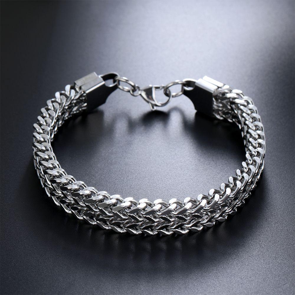 Suyo Link Rantai Gelang Pria Terbaru Link Chain Bangle