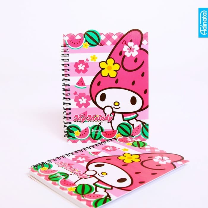 

[RESTOCK] My Melody Diecut Notebook - Adinata / Buku Harian/ Buku Catatan