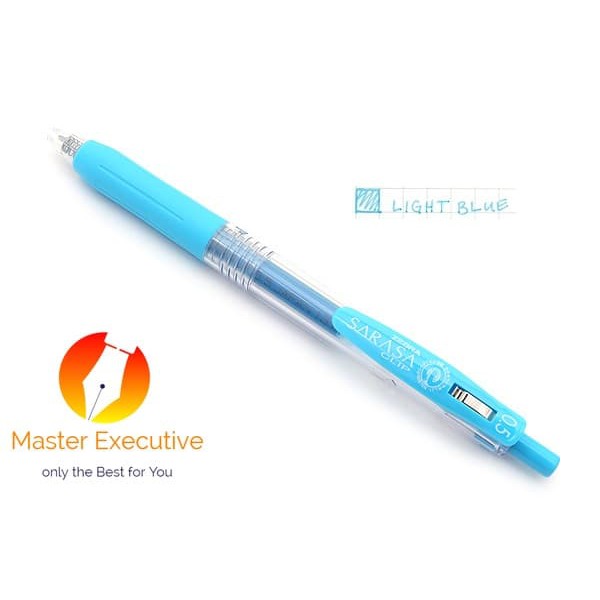

Ready Stok Zebra Sarasa Clip JAPAN Light Blue 0 5 Gel Ink Rollerball Pulpen Jel Murah
