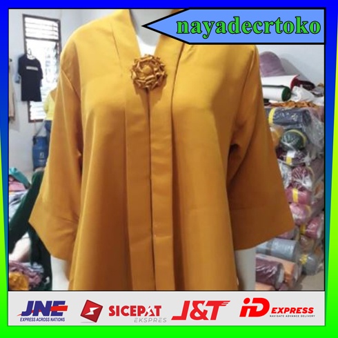 Kebaya Bordir | Kebaya Floy Super Jumbo Kutubaru Kartini Busui Keroncong Busana | Kebaya Batik | Keb