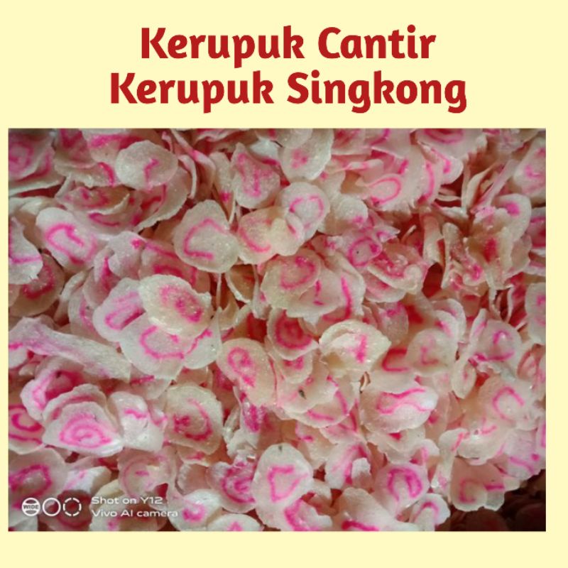 

250 g - Kerupuk Cantir Jaletot (TERBUAT DARI SINGKONG) - Oleh Oleh Khas Slawi Tegal -