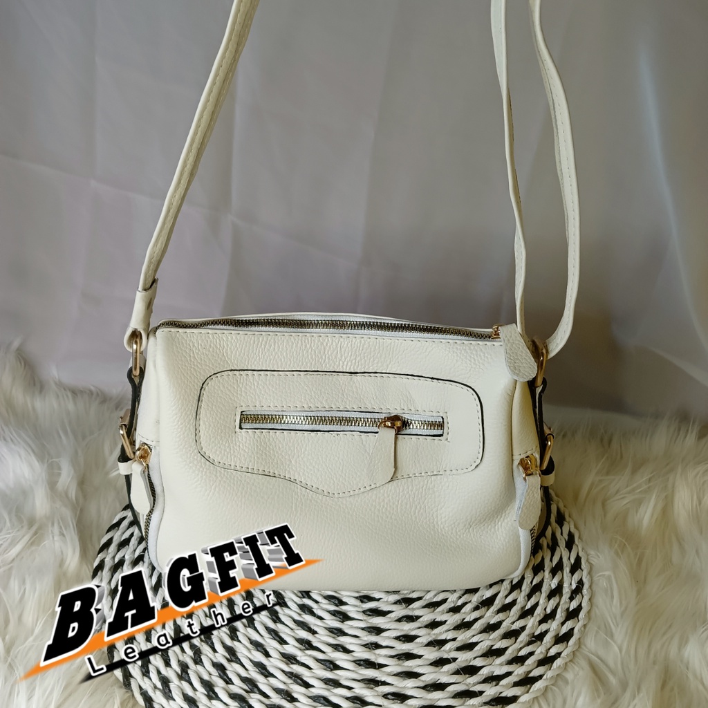 (SIZE L) TAS WANITA KULIT SAPI ASLI GARUT