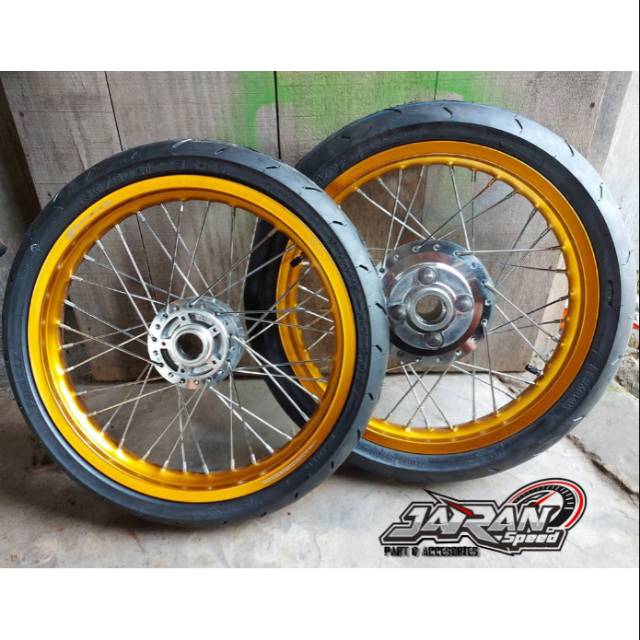 VELG SET PNP MEGAPRO GL BAN PRIMAX SK01 90/80 80/80