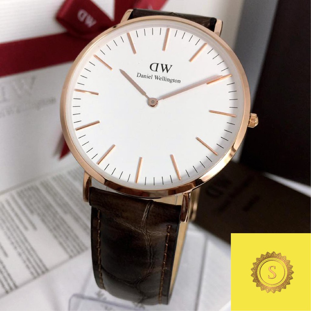 DANIEL WELLINGTON White York 36/40mm Rosegold Ring