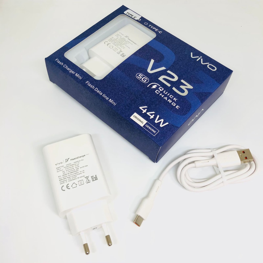 MINIGO Travel Charger ORIGINAL Fast Charging VIVO V23 Colokan Micro USB DAN TYPE-C