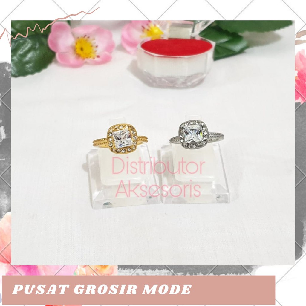 Cincin Titanium ANTI KARAT SELAMANYA PGM CT66