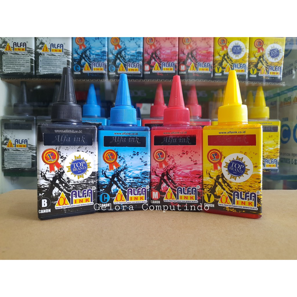 Tinta Printer Alfaink Canon 100Ml