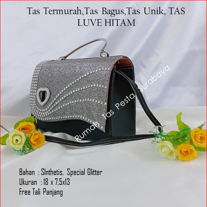 Tas Termurah,Tas Bagus,Tas Unik,TAS LUVE HITAM