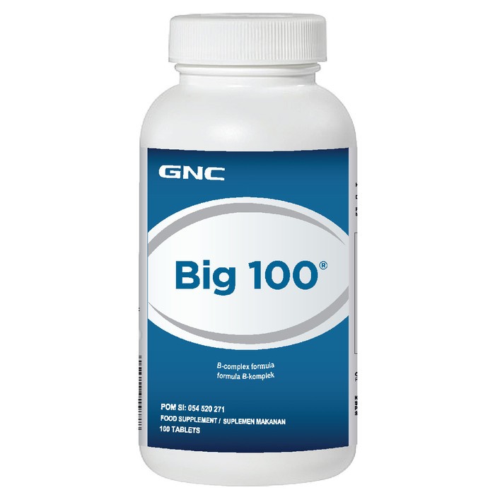 GNC Big 100 B-Complex - 100 tablet (153967)