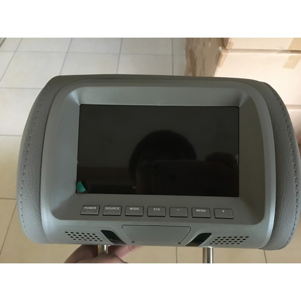 tv mobil/monitor headrest layar 7 inci/tv sandaran kepala layar 7 inci