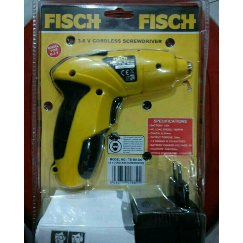 MESIN BOR CHARGE FISCH