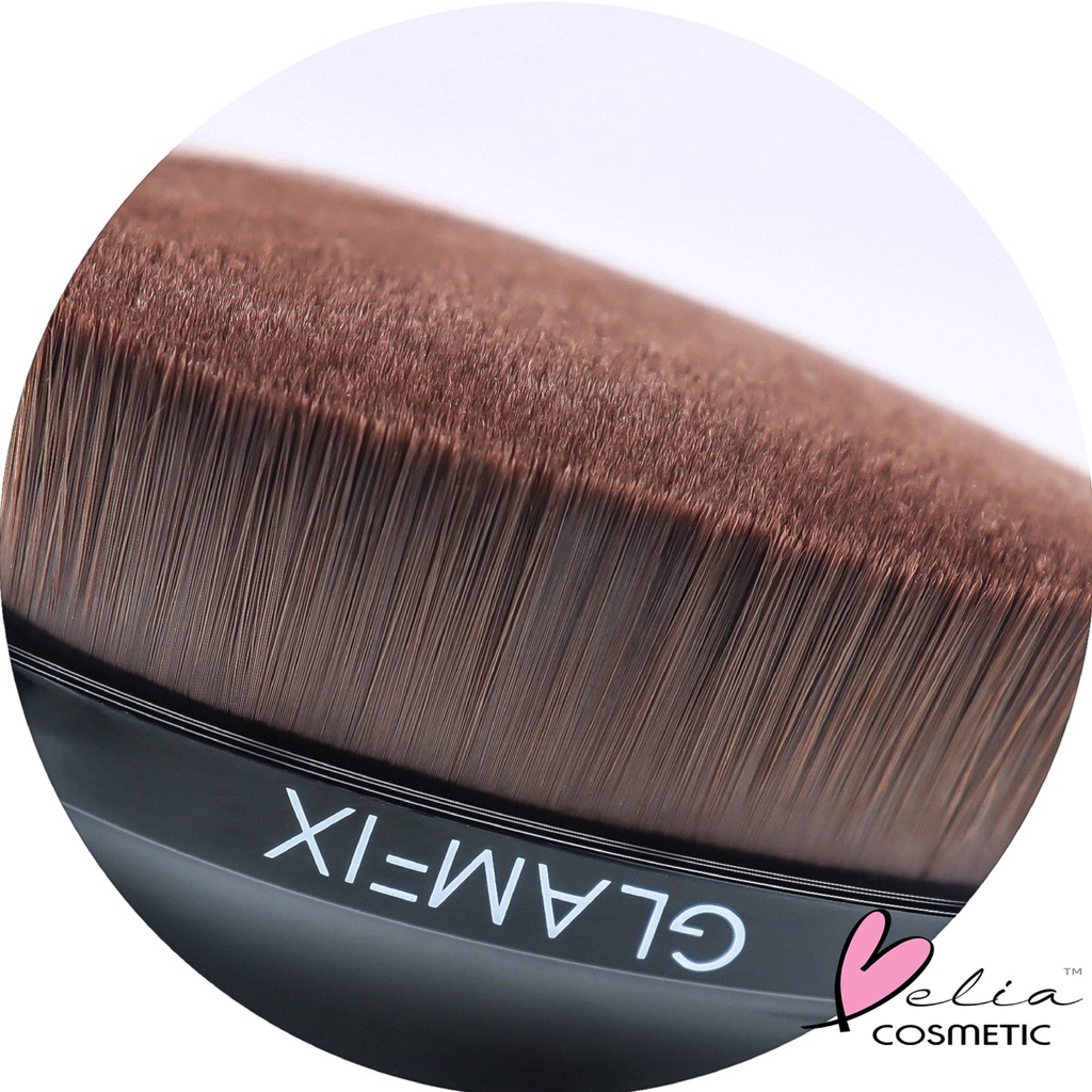 ❤ BELIA ❤ GLAMFIX Iron Brush | Foundation Brush Make Up FREE Cover | GLAM FIX Alat Kecantikan