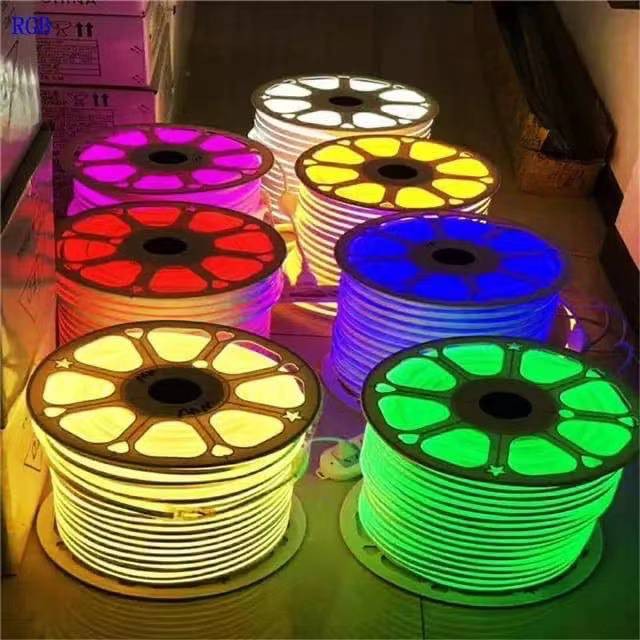 Neon Flexible 220v Per 10 Meter / Lampu LED Neon Sign/ Anti Air