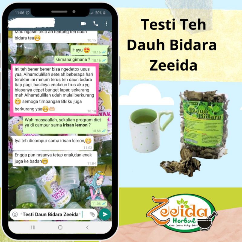 

Daun Teh Bidara Zeeida