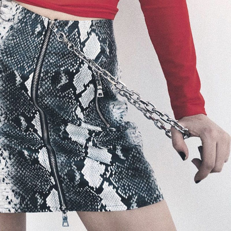 Siy Rantai Dompet / Ikat Pinggang Anti Maling Gaya Hip Hop Untuk Pria / Wanita