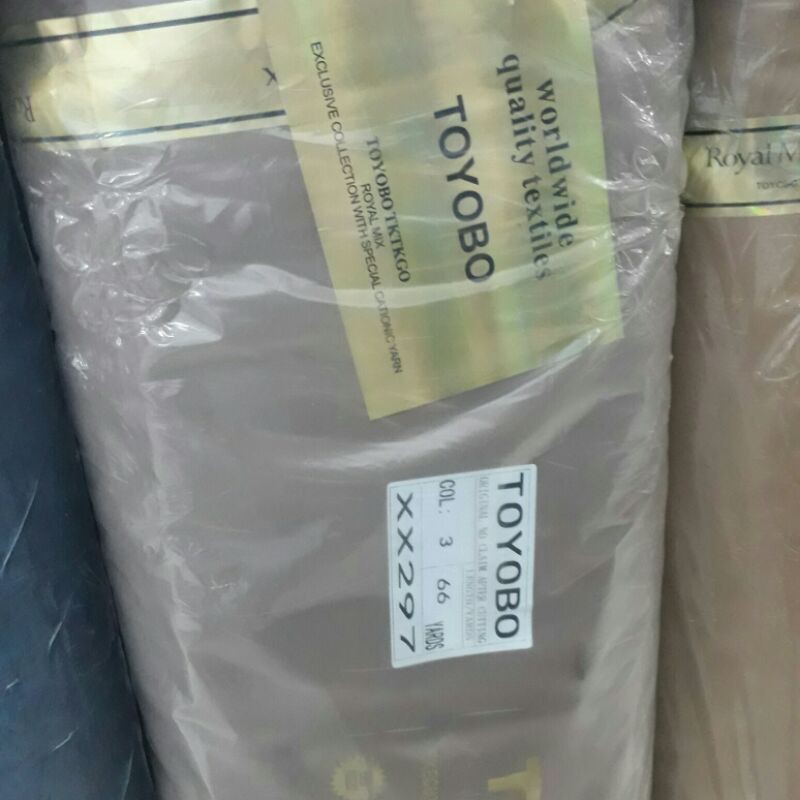 Bahan katun toyobo/Kain katun toyobo/Katun polos toyobo