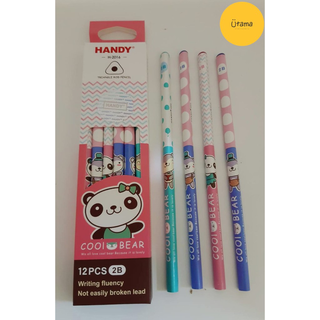 

Pensil Handy 2016 BEAR 2B Satuan/Pencil Ecer/Eceran (Grosir 12pc @1.050)