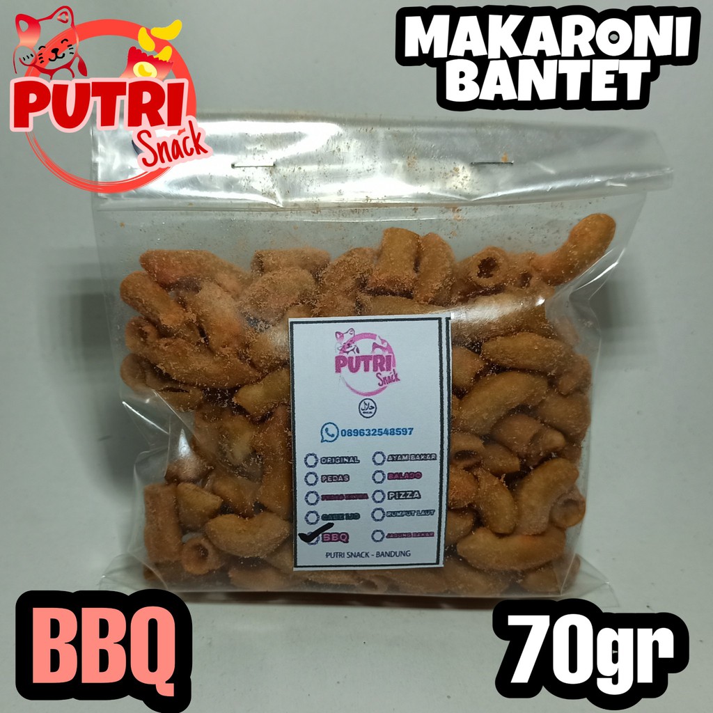 Makaroni Bantet / Makaroni Ngembang 70gr Bumbu Seblak