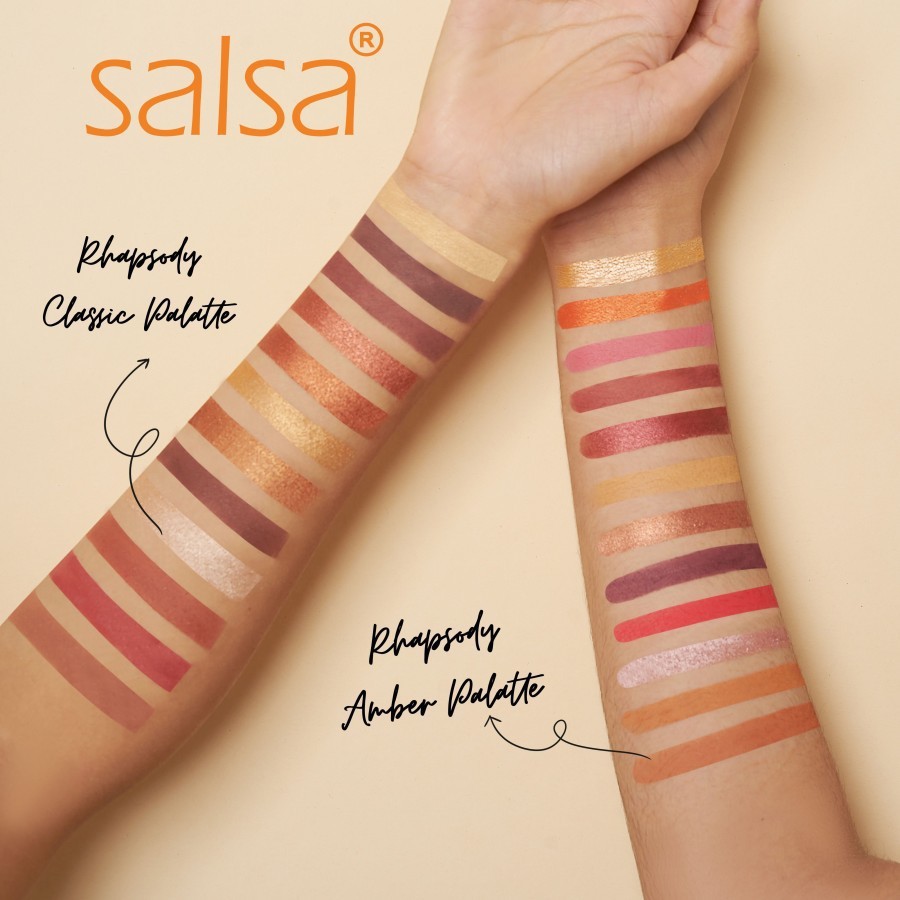 SALSA Rhapsody Face Palette Eyeshadow Contour Highlighter