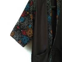 Kimono Outer Etnik Batik Dayak Kaltim  Pria A004 Shopee 