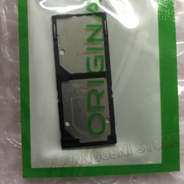 Sim Tray - Sim Lock - Slot Sim Xperia Z4 - Z3+ Dual SIM E6533 E6553 Original