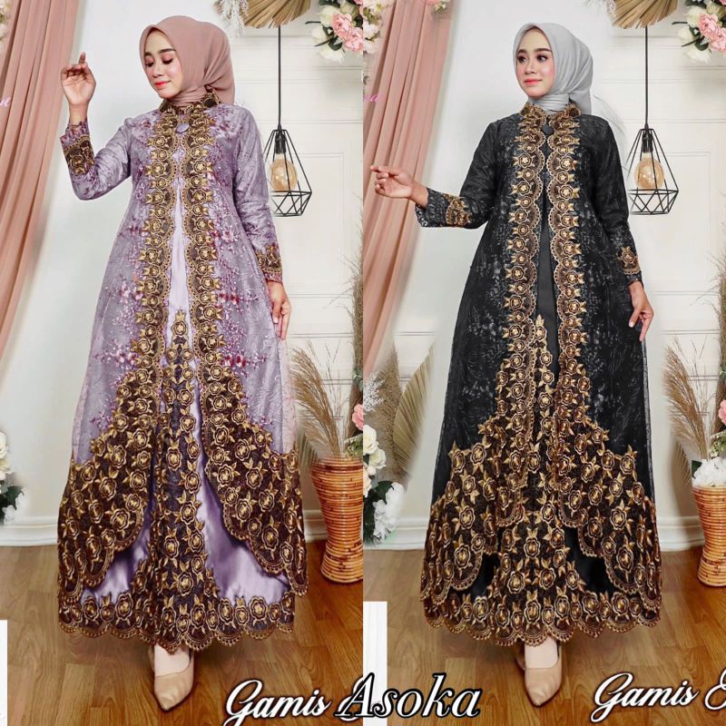 gamis asoka pelangi jaya