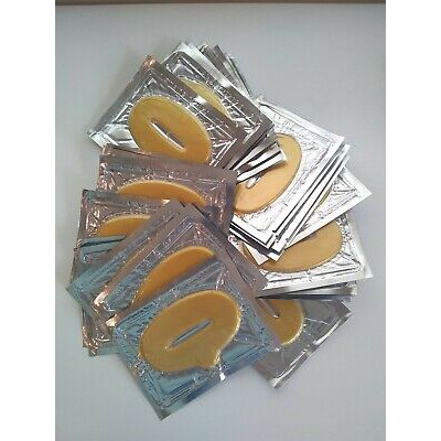 [25pcs] Masker Bibir Emas 24K untuk Memerahkan Melembabkan Bibir dan Menyembuhkan Bibir Pecah