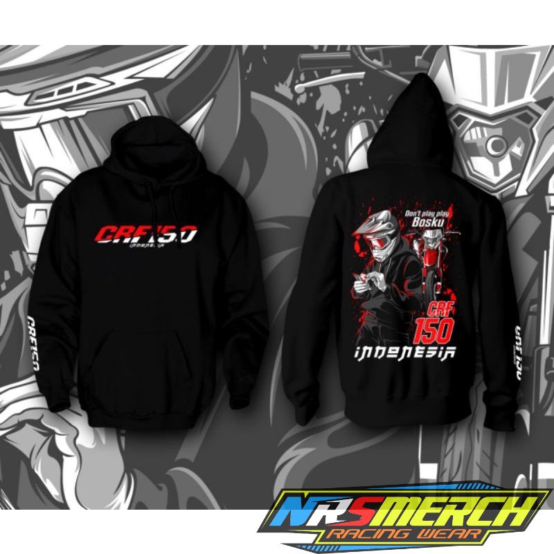 HOODIE SUPERMOTO CRF-022 - (Don't Play Play Bosku)