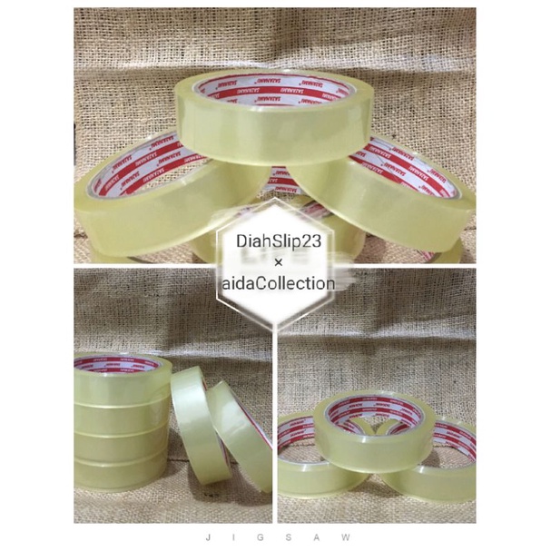 

ISOLASI BENING 1 INCH X 72 YARD SAZANAMI SELOTIP SOLASI LAKBAN TAPE