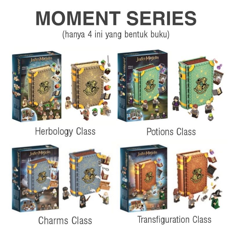 Book of Brick Princess Justice Magician Hogwarts Moment Series