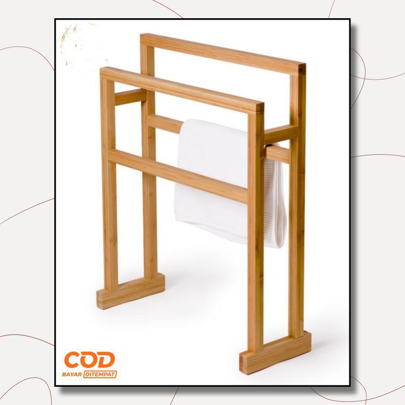 Rak Hijab Susun Aesthetic Murah / Rak Hijab Kayu