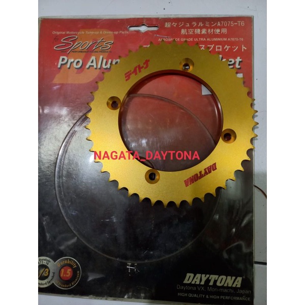 gear gir daytona duralumin klx150 428  original